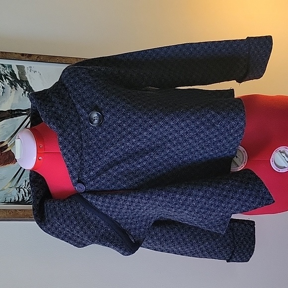 Loose Fit Wool Blend Cardigan - Picture 8 of 12